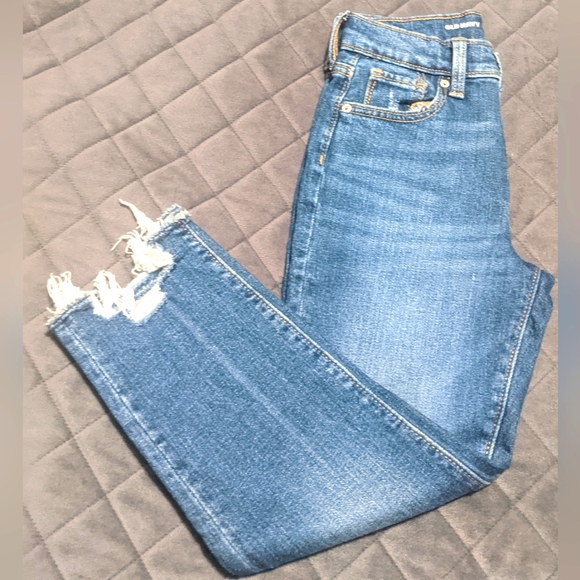 Old Navy Other - Old Navy High Rise O.G. Straight Built-in Tough Jeans